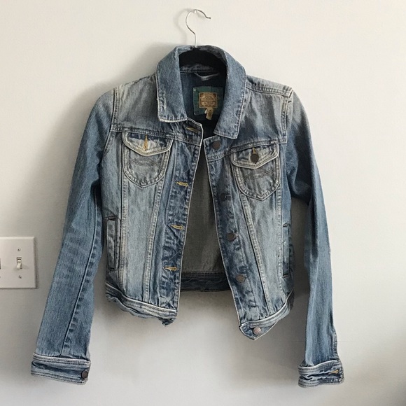 jean jacket for womens abercrombie